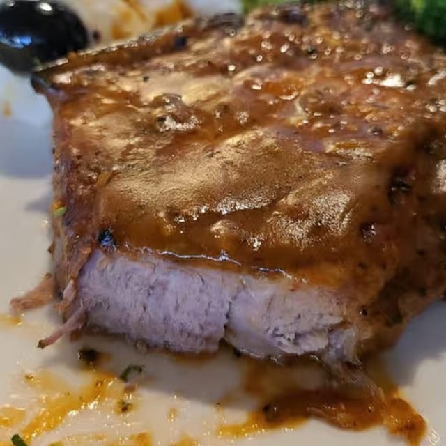 Grilled Center Cut Pork Chops.