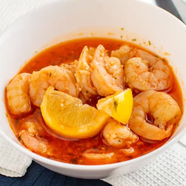 Shrimp in Garlic Sauce.