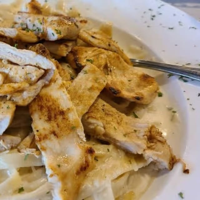 Fettuccine Alfredo.